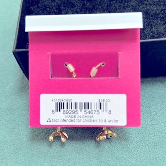 BETSEY JOHNSON Earrings Pink Stanley Cup Inspired Tumblers NEW - Picture 5 of 11